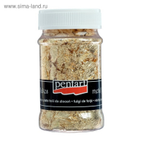 Поталь в хлопьях золото, 100 мл, Pentart, М9 2505 Поталь в хлопьях золото, 100 мл, Pentart, М9 2505