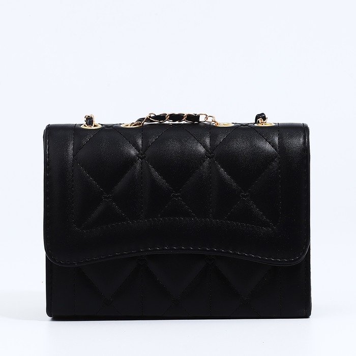 Сумка-мессенджер на магните, цвет чёрный Сумка-мессенджер на магните, цвет чёрный