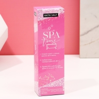 Подарочный набор косметики &laquo;Ты прекрасна!&raquo;, гель для душа во флаконе мартини 250 мл и соль для ванны 200 г, Новый Год