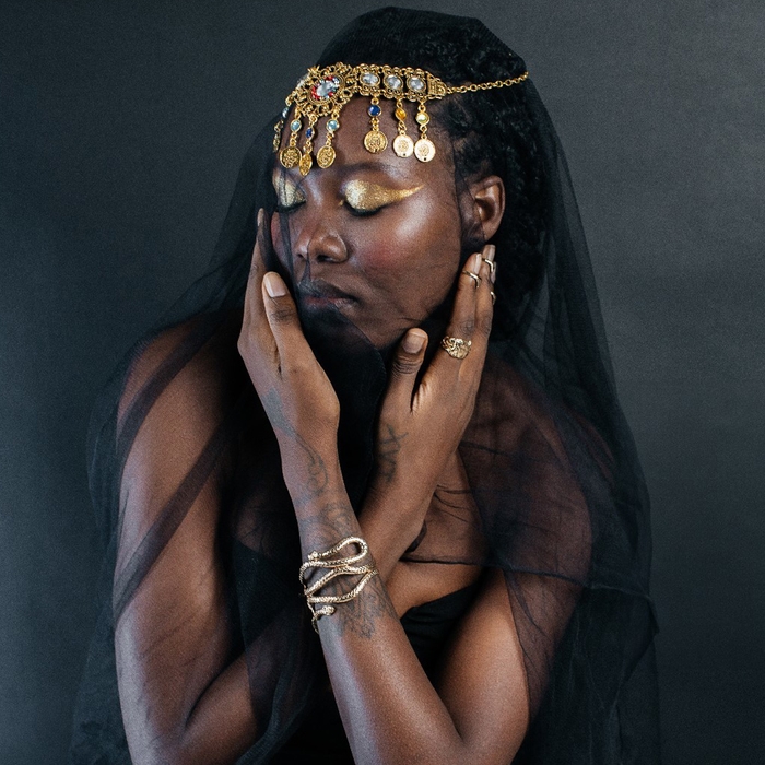 Браслет металл &laquo;Змея&raquo; узкий, цвет золото