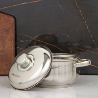 Кастрюля &laquo;Гретта&raquo;, 1.8 л, d=16 см, капсульное дно, индукция