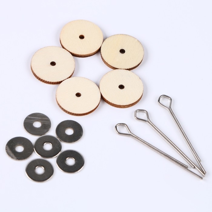 Крепления для суставов игрушек, диски 20 шт. по 2 см, шайбы 20 шт., шплинт 10 шт. Крепления для суставов игрушек, диски 20 шт. по 2 см, шайбы 20 шт., шплинт 10 шт.