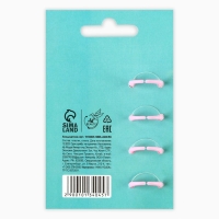 Кольцо детское, набор &laquo;Стильной девочке&raquo;, 1.6 х 2.5 х 1.4 см. , 4 шт