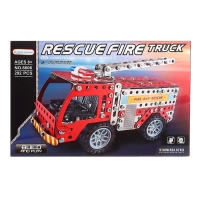Конструктор металлический «Пожарная машина», 292 детали Конструктор металлический «Пожарная машина», 292 детали