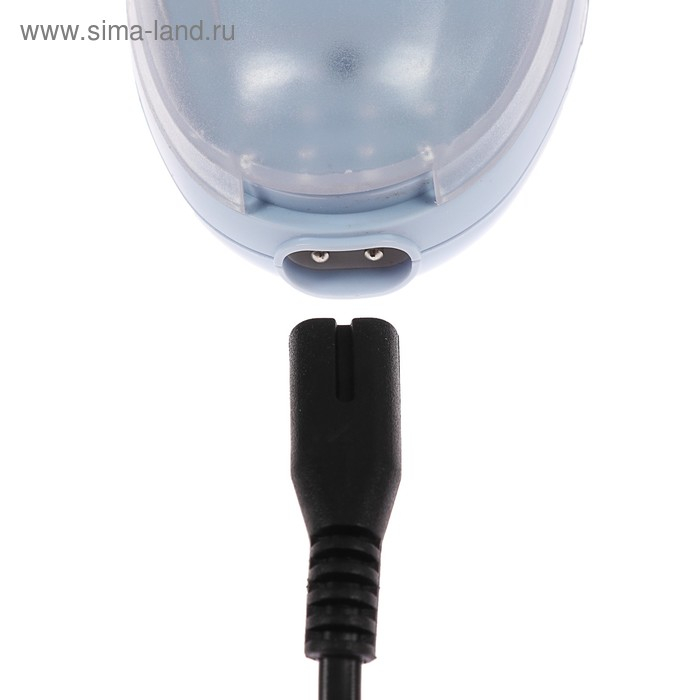 Машинка для удаления катышков Luazon LUK-04, от АКБ, голубой