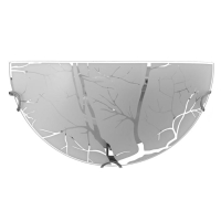 Светильник "Багульник" моллир., 1х60Вт Е27, хром, d=30 см, h=5,5 см Светильник "Багульник" моллир., 1х60Вт Е27, хром, d=30 см, h=5,5 см