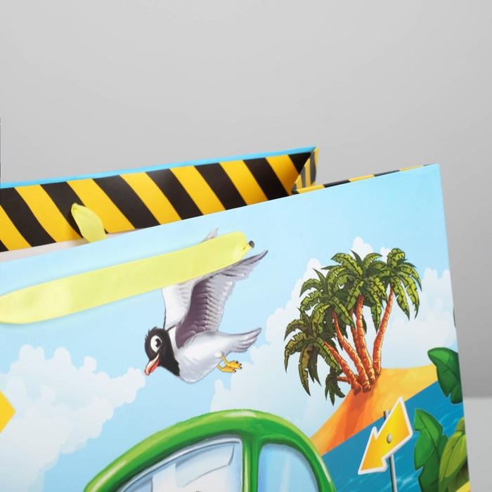 Пакет подарочный ламинированный, упаковка, &laquo;Ты круче всех!&raquo;, XL 49 х 40 х 19 см