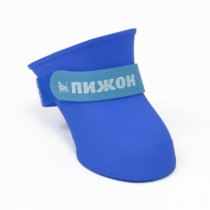 Сапоги резиновые Пижон, набор 4 шт., р-р L (подошва 5.7 Х 4.5 см), синие Сапоги резиновые Пижон, набор 4 шт., р-р L (подошва 5.7 Х 4.5 см), синие