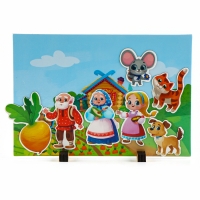 Набор развивающих магнитов. Театр по мотивам русской народной сказки &laquo;Репка&raquo;