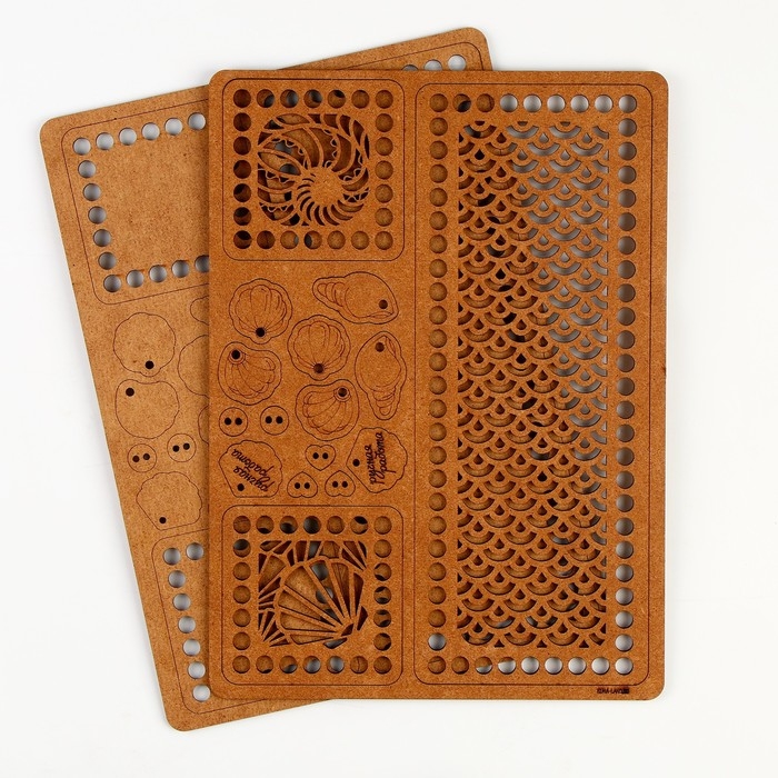 Набор основ для вязания 2 в 1 &laquo;Морское настроение&raquo;, хдф 3 мм