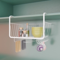 Корзина подвесная Доляна, 29&times;25&times;19,5 см, цвет белый