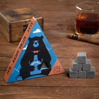 Камни для виски &laquo;Виски-щас&raquo;, 6 шт