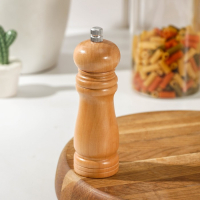 Мельница для специй Доляна &laquo;Дуновение леса&raquo;, 15&times;4,5 см, керамический механизм, цвет светлое дерево