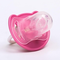 Соска - пустышка силиконовая ортодонтическая «Ракушка», от 6 мес., цвет розовый Соска - пустышка силиконовая ортодонтическая «Ракушка», от 6 мес., цвет розовый