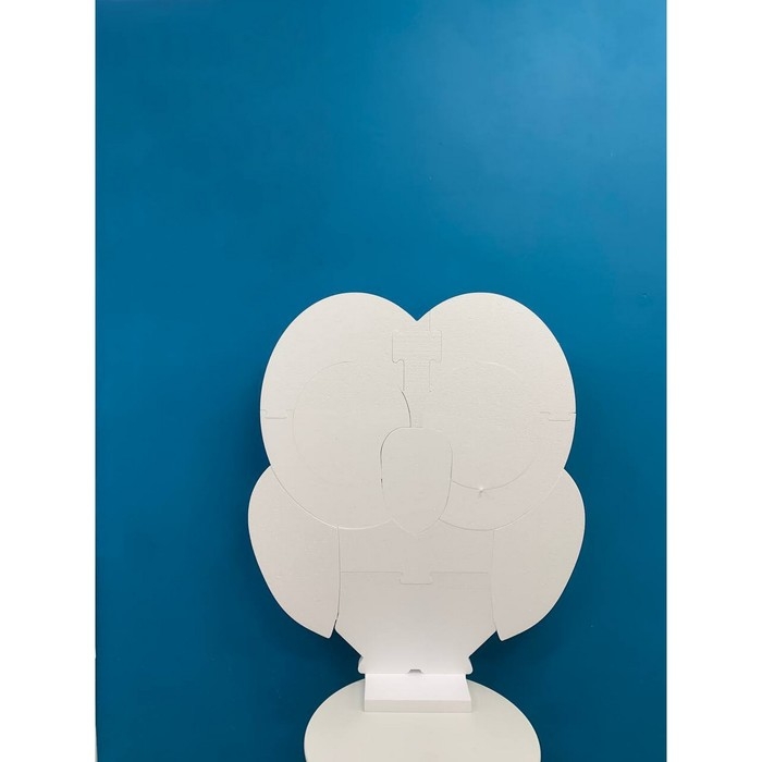 Каркас для аэромозаики фигура &laquo;Сова&raquo;, белый, 1 шт.