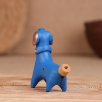 Абашевская игрушка "Собачка", 8х3х8 см, Ворожейкин В.А. Абашевская игрушка "Собачка", 8х3х8 см, Ворожейкин В.А.