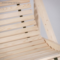 Шезлонг двухместный, гибкий, хвоя, 100&times;115&times;78см