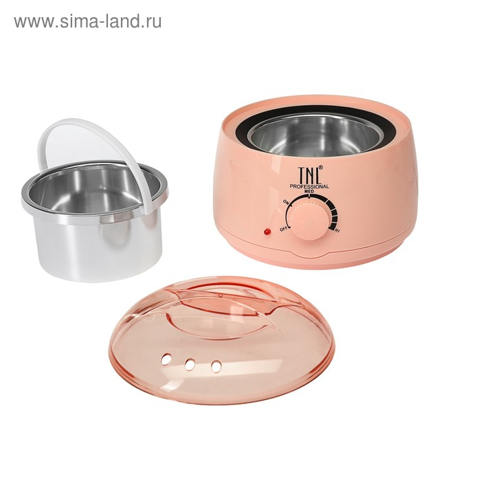 Воскоплав TNL wax 100, баночный 100 Вт, 400 мл, 35-100 ºС, розовый Воскоплав TNL wax 100, баночный 100 Вт, 400 мл, 35-100 ºС, розовый