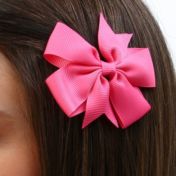 Заколка для волос с бантом аниме &laquo;Чиби лис&raquo;, 2 х 8 х 8 см