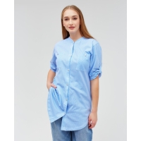 Рубашка женская, цвет голубой, размер 50 Рубашка женская, цвет голубой, размер 50