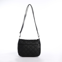 Сумка кросс-боди на молнии, цвет чёрный Сумка кросс-боди на молнии, цвет чёрный