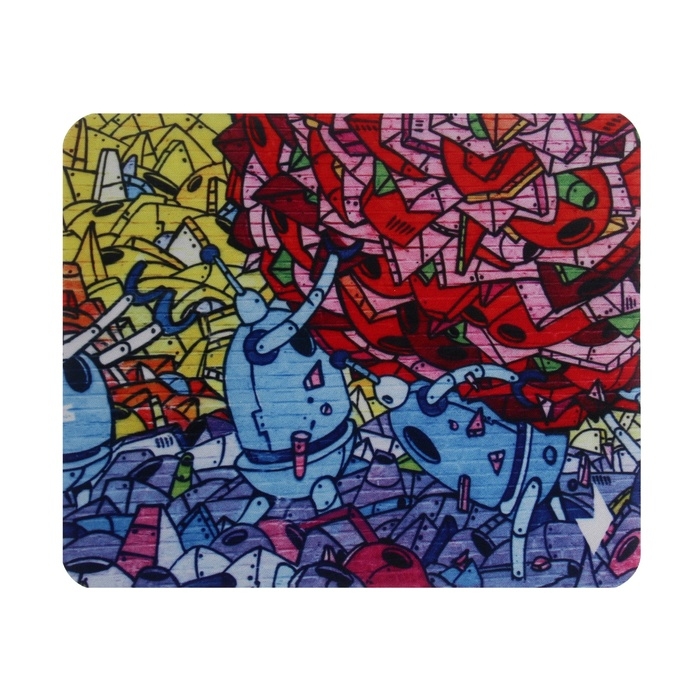 Коврик для мыши Gembird MP-ROBO, 220x180x1 мм, Коврик для мыши Gembird MP-ROBO, 220x180x1 мм, "Роботы"