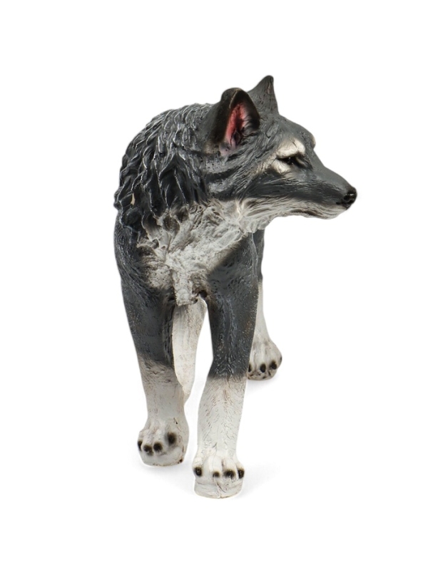 Садовая фигура из полистоуна &laquo;Волк&raquo;, 43&times;21&times;58 см