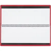 Планинг Grade на заказ, недатированный, красный