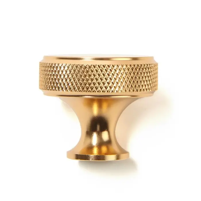 Ручка-кнопка CAPPIO PK323, d=30 мм, цвет золото