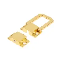 Замок-защелка на ящик ZM01, 3.2&times;2.5 см, цвет золото