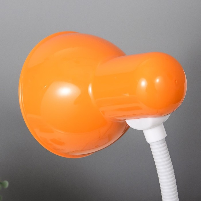 Настольная лампа Джуниор E27 40Вт оранжевый 16,5х13х44 см RISALUX