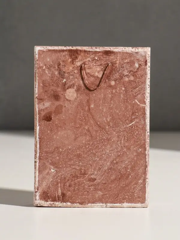 Икона с подвесом "Николай Чудотворец"  размер 12х9х2 см,гипс, роспись