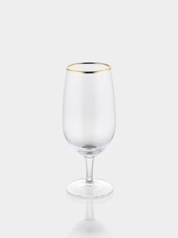 Набор бокалов для пива "Руно" на ножке, 550 мл, 6 шт, р-р 1й шт 20,1х6,3 см