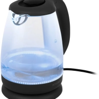 Чайник HYK-G1001 1.7л. 2200Вт черный