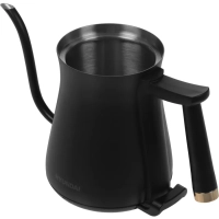 Чайник HYK-S5500 0.7л. 1000Вт черный (металл)