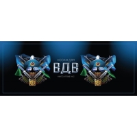 Подарочные носки в банке &laquo;ВДВ&raquo;, (внутри носки мужские, цвет чёрный)