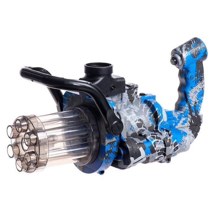 Бластер Бластер "Миниган", стреляет мягкими и гелевыми пулями, работает от аккумулятора