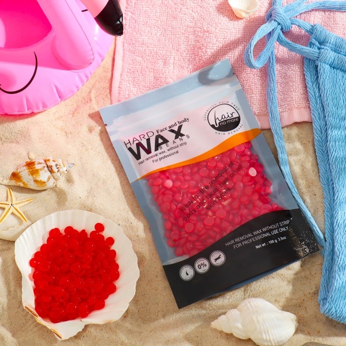 Воск для депиляции пленочный Клубника, 100 грамм Воск для депиляции пленочный Клубника, 100 грамм