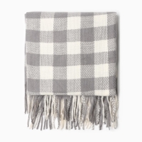 Платок женский, цвет серый, размер 100х100 см Платок женский, цвет серый, размер 100х100 см