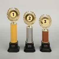 Стела EnterPrize, средняя, серебристая