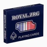 Карты игральные 54 шт Royal, карта 5.6 х 8.6 см, набор 2 колоды, 250 г