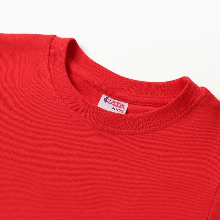 Футболка детская, цвет красный, рост 116 см