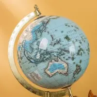 Глобус сувенирный, 25&times;16&times;36 см, подставка дерево