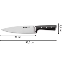 Шеф-нож Ice Force K2320214, 20 см, нержавеющая сталь