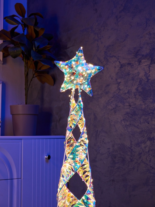 Фигура световая FROSTY "Елка", 120х30х30, 720 LED, 220V, свечение тёплое белое