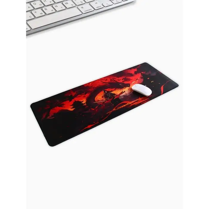 Коврик для компьютерной мыши "Самурай", 30 х 80 см