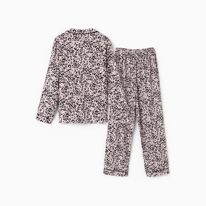 Пижама женская (рубашка и брюки) KAFTAN Leo р. 40-42, розовый