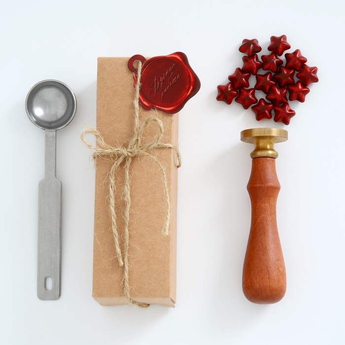 Сургучная печать &laquo;Ручная работа&raquo;, 12.5 х 4 х 4 см