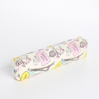 Косметичка-пенал на молнии, цвет бежевый Косметичка-пенал на молнии, цвет бежевый