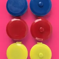 Сантиметровая лента-рулетка портновская, 150 см (см/дюймы), цвет МИКС, цена за 1 штуку